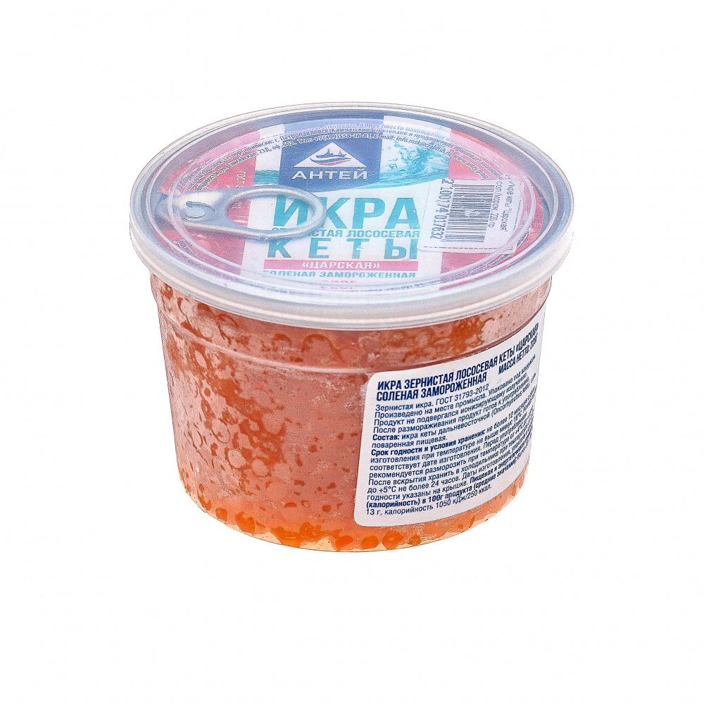 Икра кеты "Царская" сол./морож. 220 гр